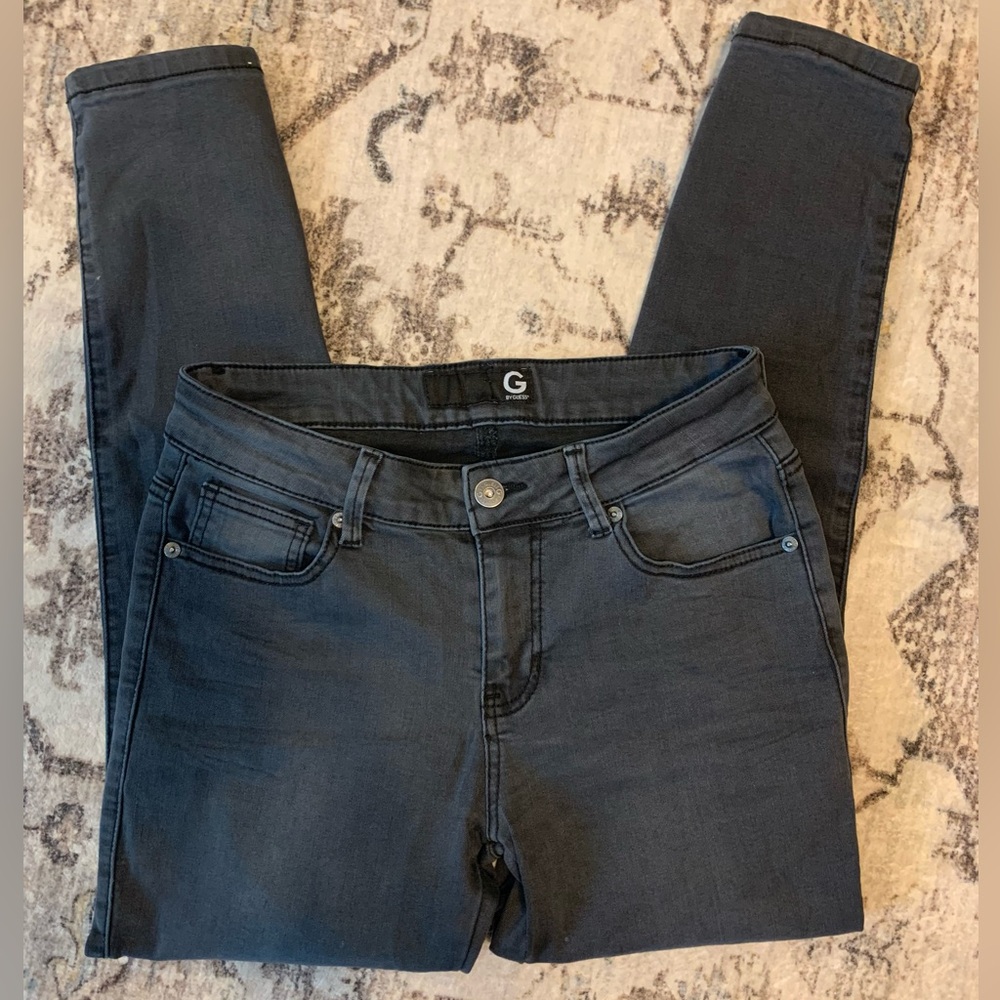 G By Guess low rise Jean leggings size 28